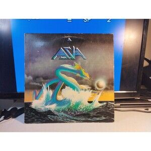 ASIA self titled debut vinyl LP Vintage 1982. GHS-2008
